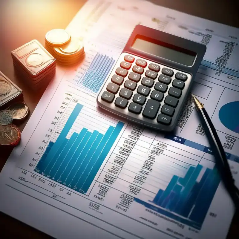 Financial reports and calculator