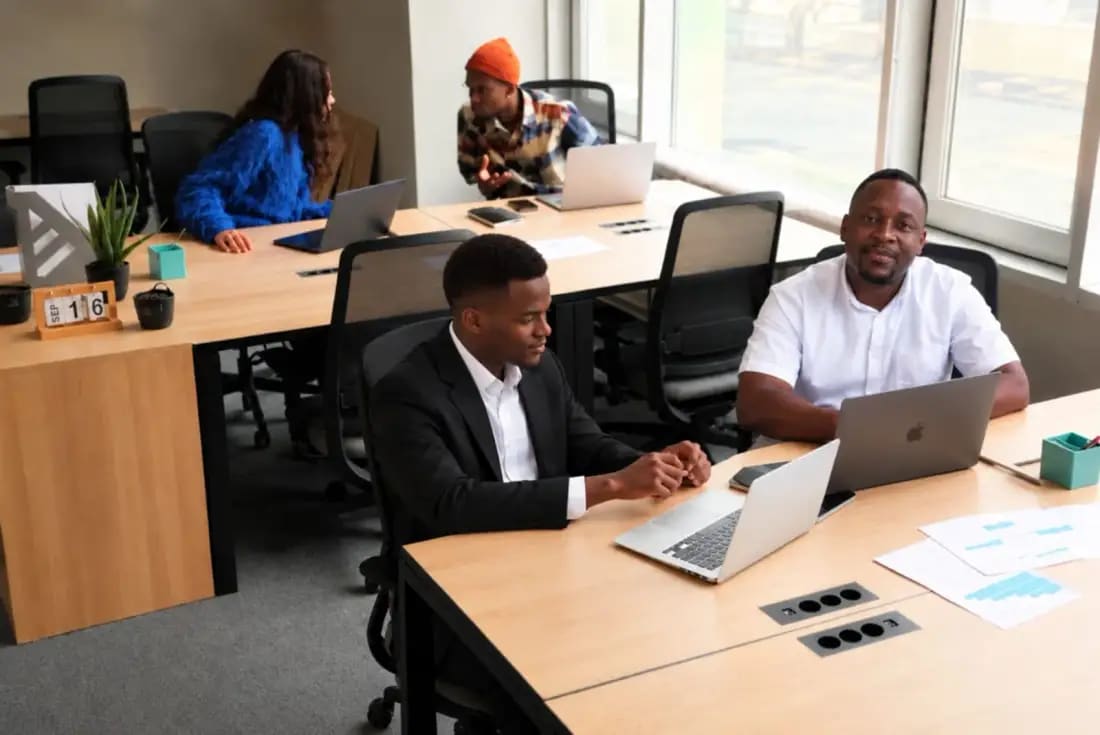 The Frankmar Associates team at work